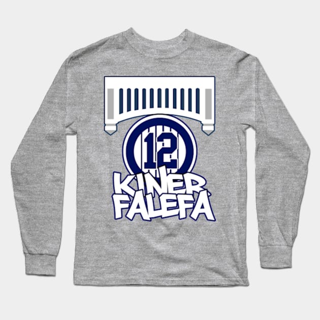 Yankees Kiner-Falefa 12 Long Sleeve T-Shirt by Gamers Gear